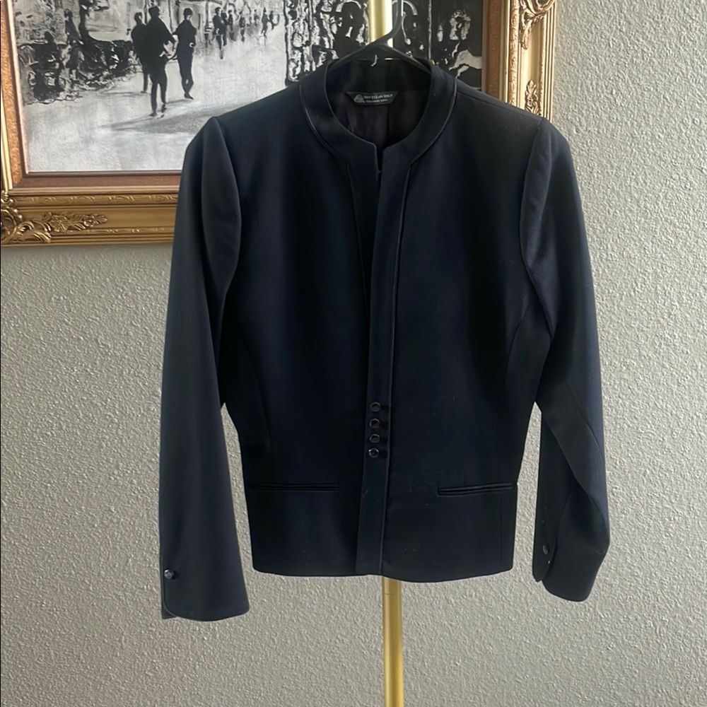 Elegant Black Blazer Jacket size xs